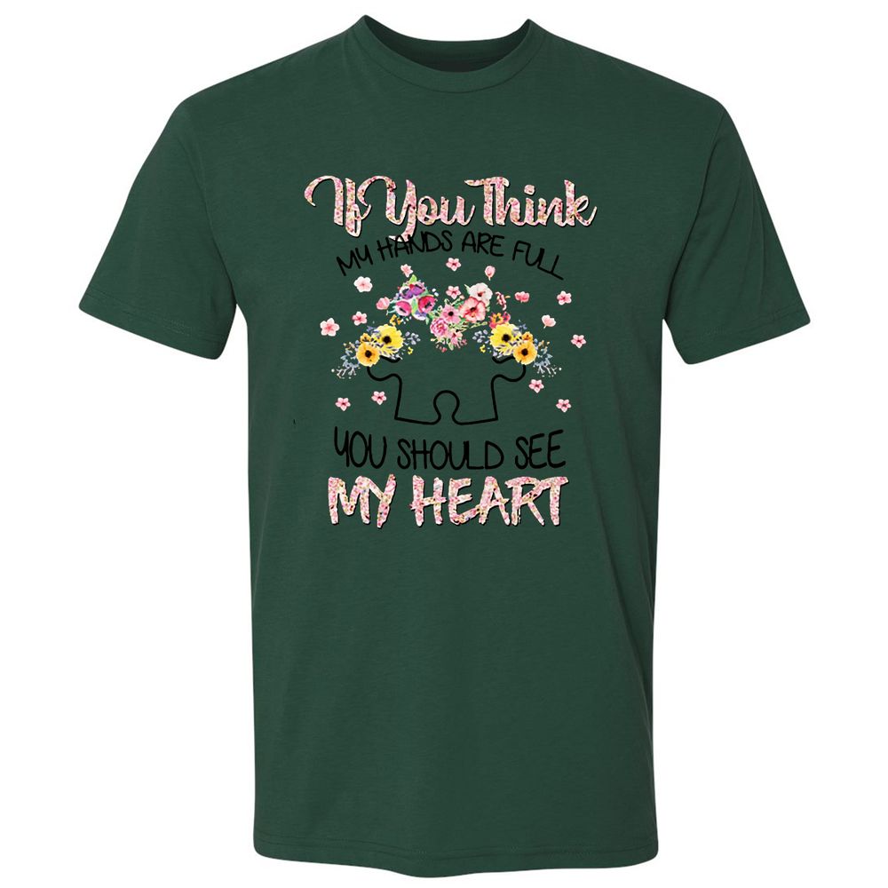 Premium Unisex T-Shirt - MZMK7Y56 - Forest Green - 13