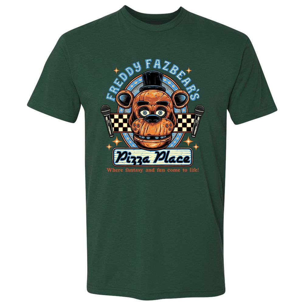 Premium Unisex T-Shirt - V2BE1DK8 - Forest Green - 13