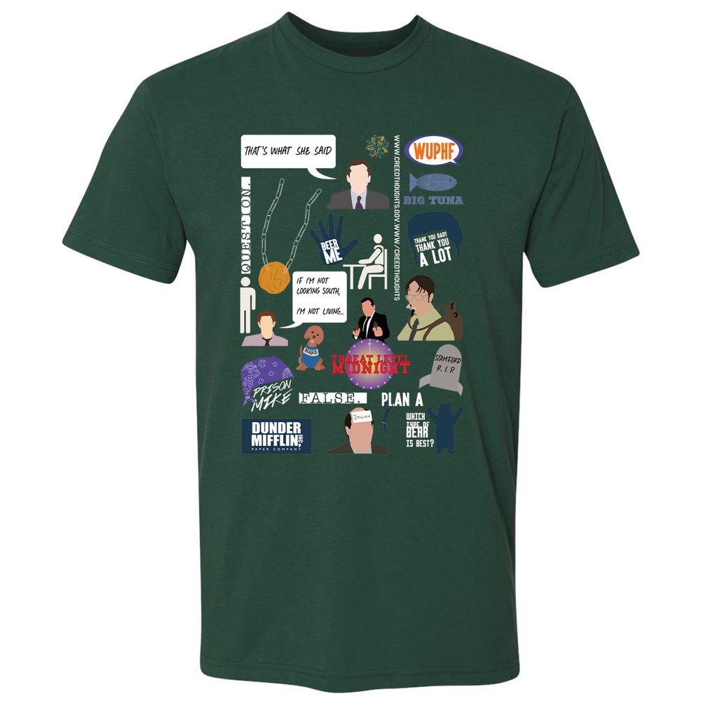 Premium Unisex T-Shirt - HD5S1232 - Forest Green - 13