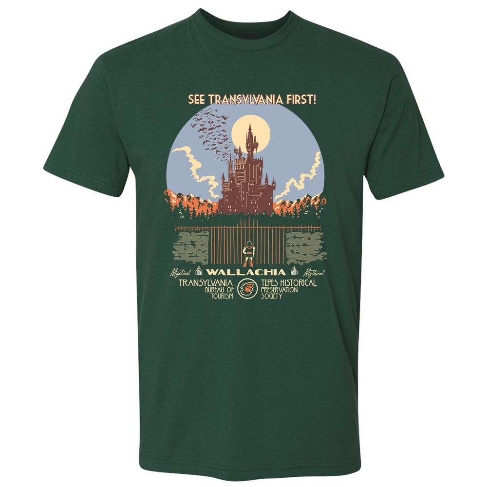 Premium Unisex T-Shirt - XT92K4Y5 - Forest Green - 13