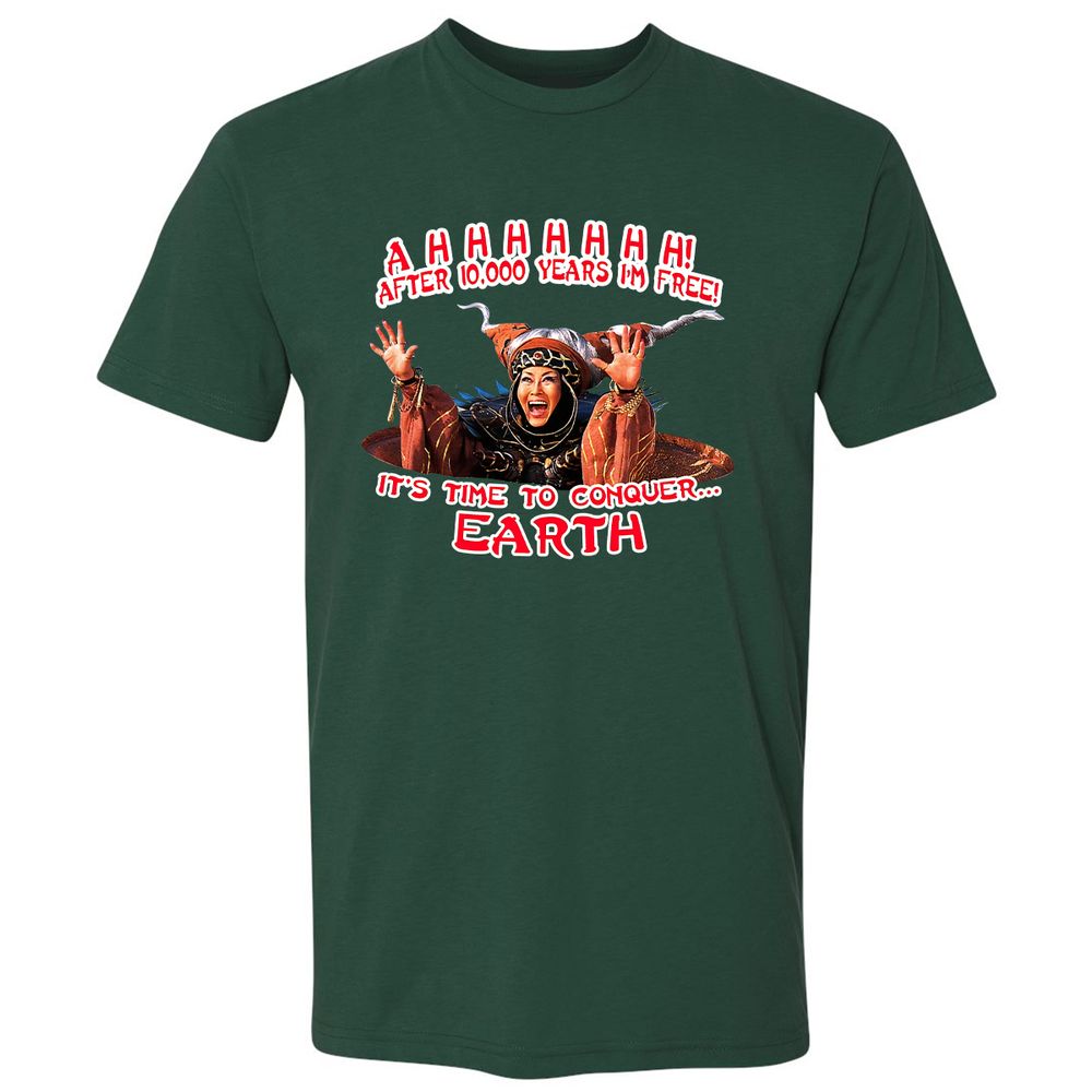 Retro Rita Repulsa MMPR - Forest Green - 13