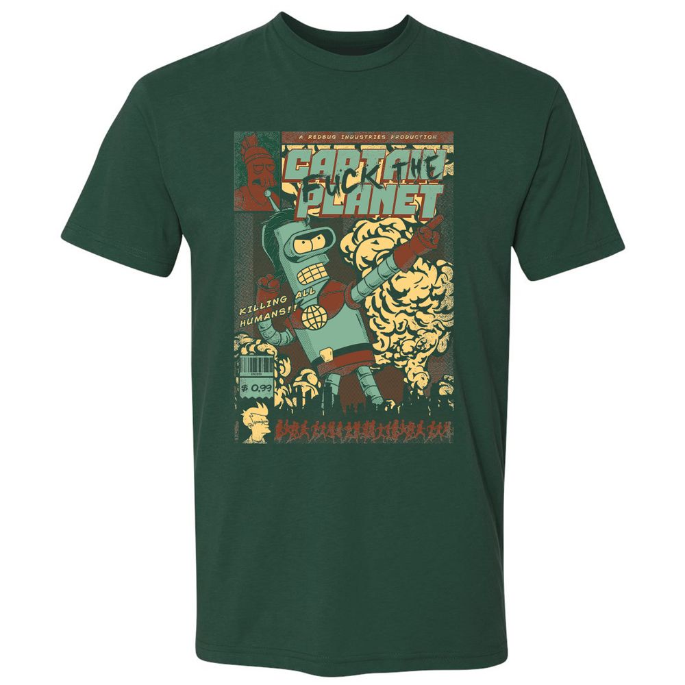 Premium Unisex T-Shirt - AJD98QR5 - Forest Green - 13