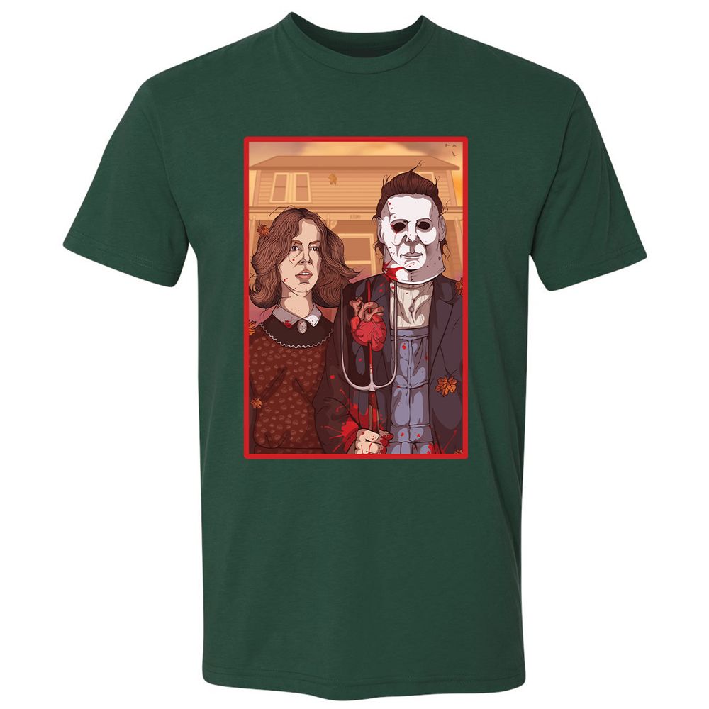 Premium Unisex T-Shirt - 1UN326S2 - Forest Green - 13