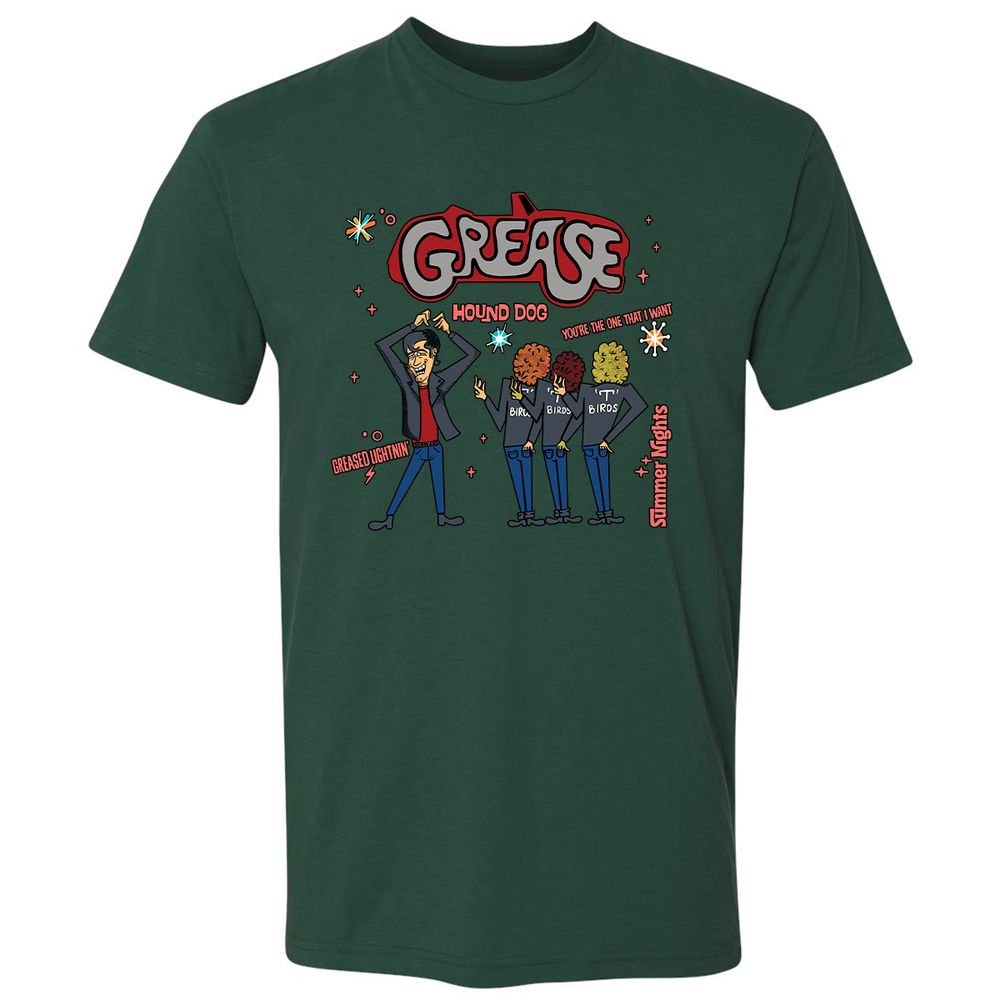 Grease Musical - Forest Green - 13