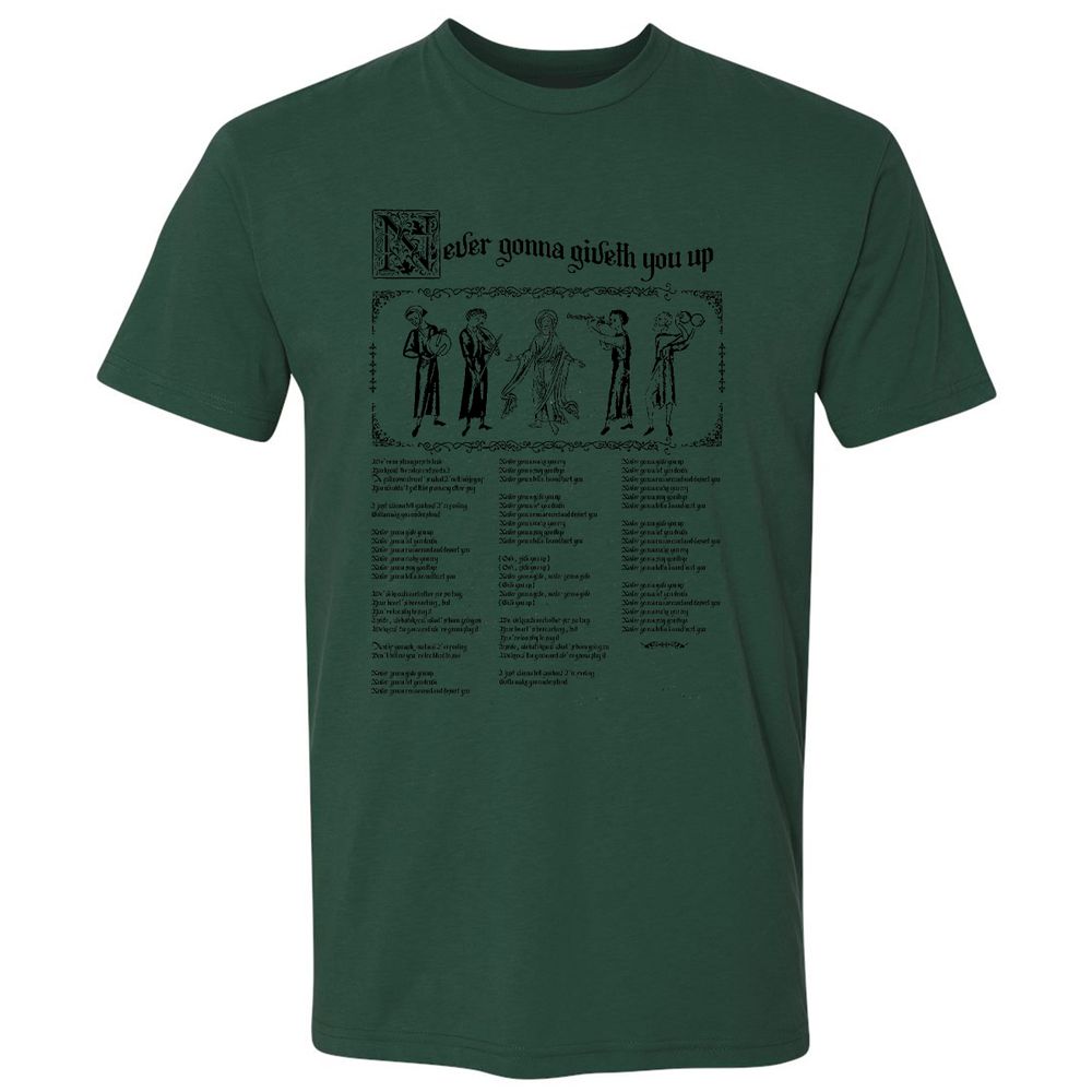 Premium Unisex T-Shirt - 7GN7EL7E - Forest Green - 13