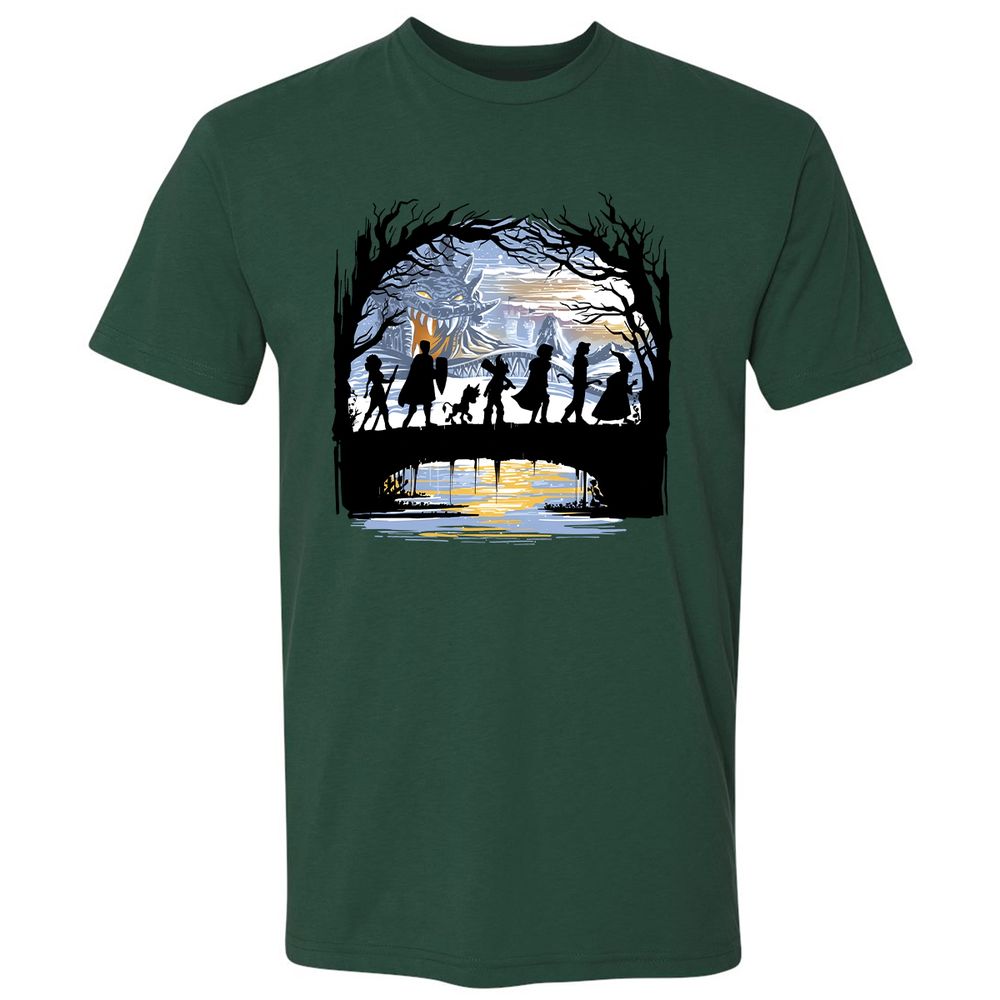 Premium Unisex T-Shirt - 1T3CL4P8 - Forest Green - 13