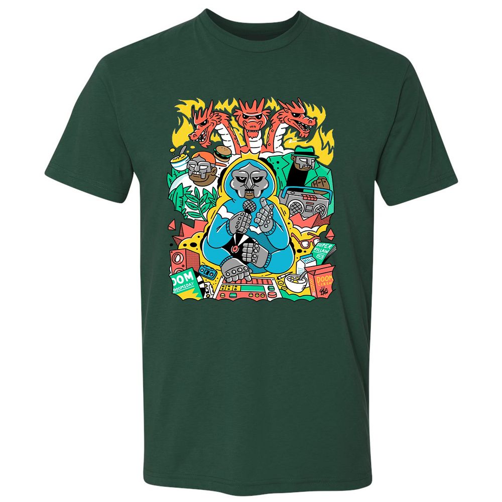 Premium Unisex T-Shirt - L75EX2BP - Forest Green - 13