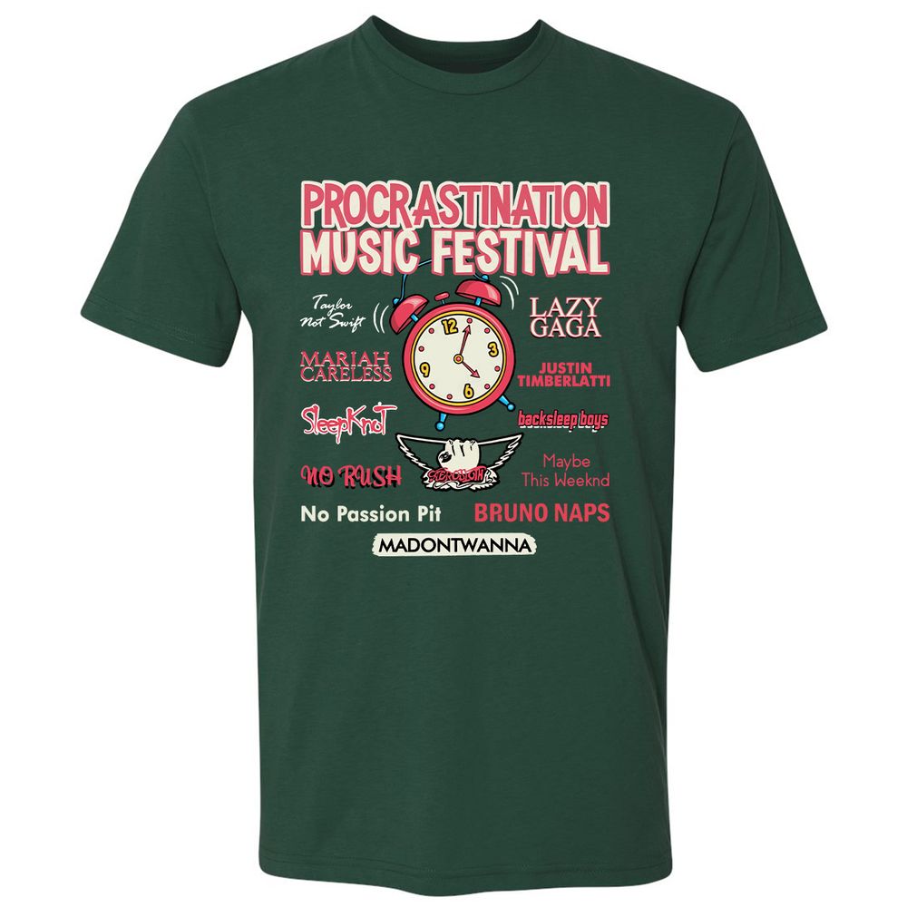 Premium Unisex T-Shirt - DSL14WLH - Forest Green - 13