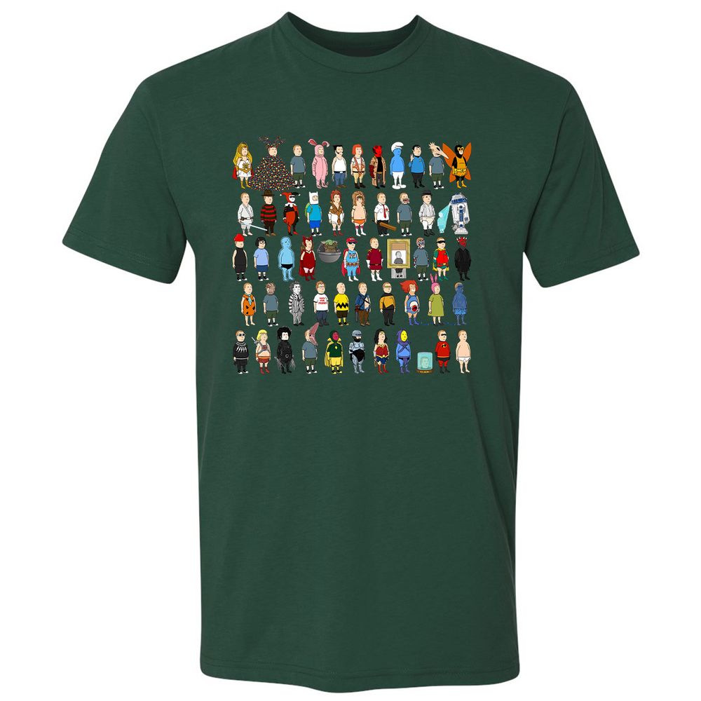 Premium Unisex T-Shirt - QB9P5G36 - Forest Green - 13