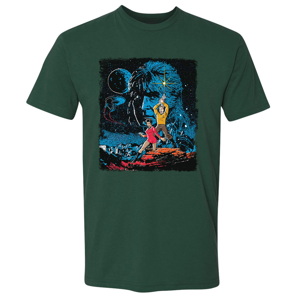 Premium Unisex T-Shirt - XFYU52UU - Forest Green - 13