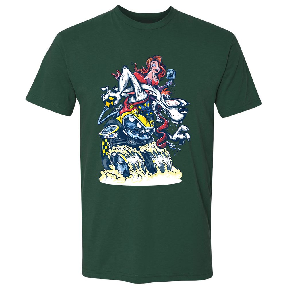 Premium Unisex T-Shirt - 53LLK2HV - Forest Green - 13