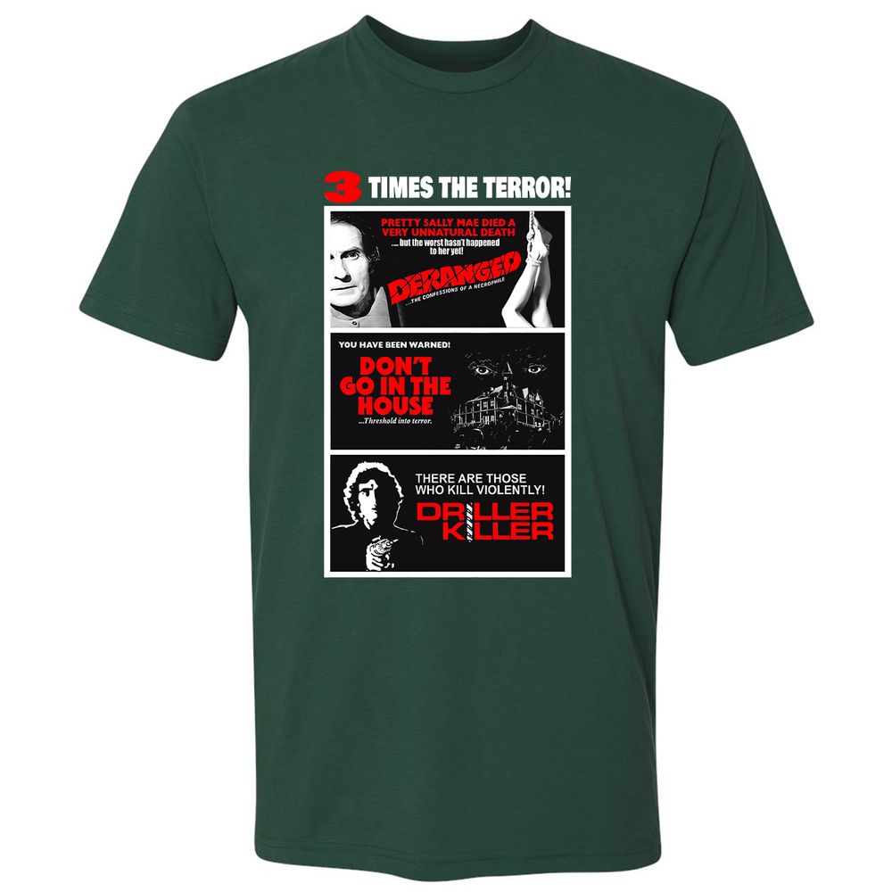3 Times the Terror - Forest Green - 13
