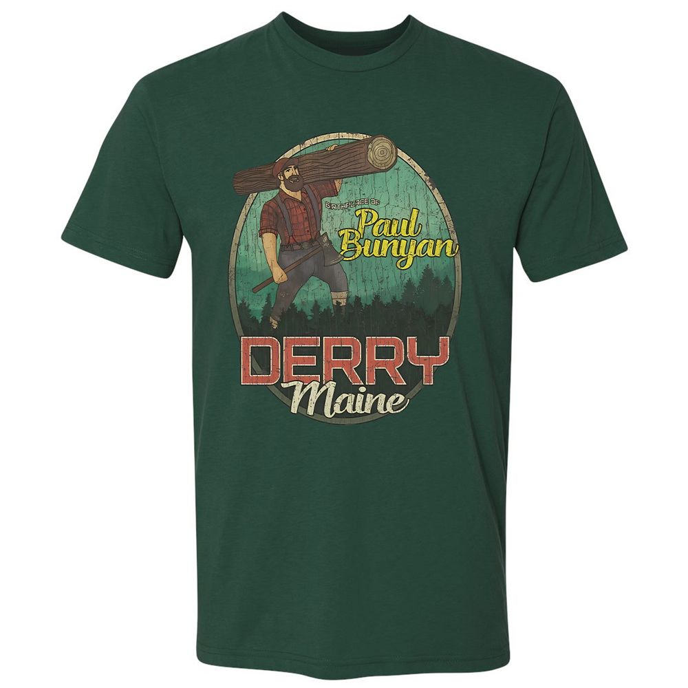 Derry Birthplace of Paul Bunyan - Forest Green - 13