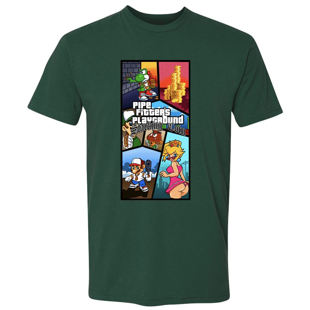 Premium Unisex T-Shirt - QYHBE7C9 - Forest Green - 13