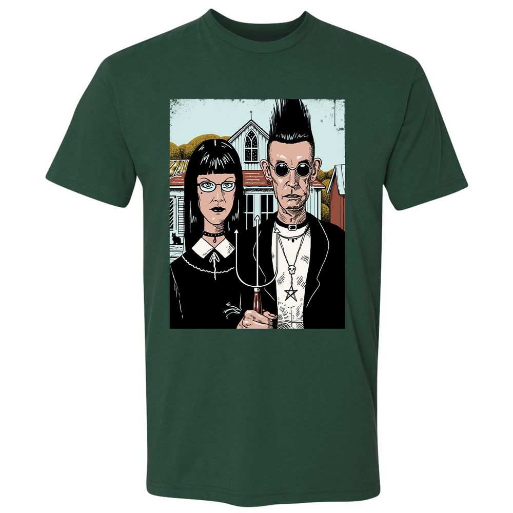 Premium Unisex T-Shirt - 3RYSBWRK - Forest Green - 13
