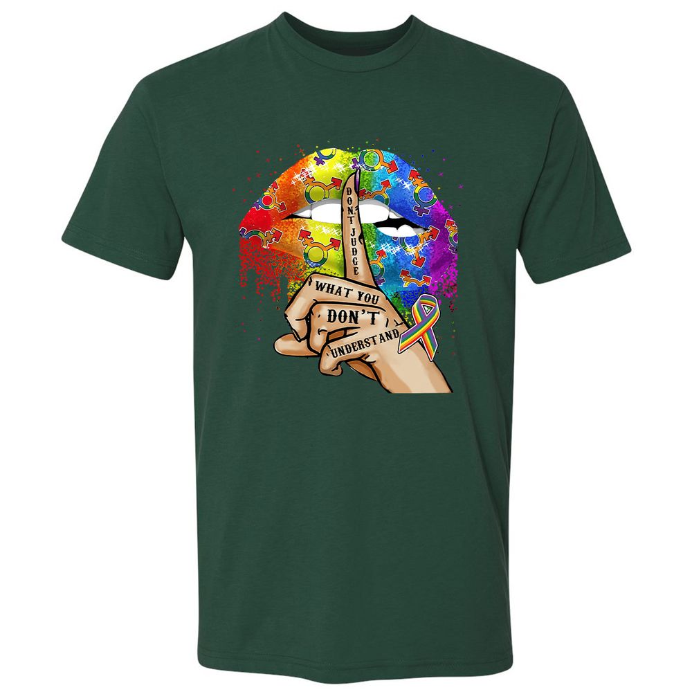 Premium Unisex T-Shirt - Q549EV62 - Forest Green - 13
