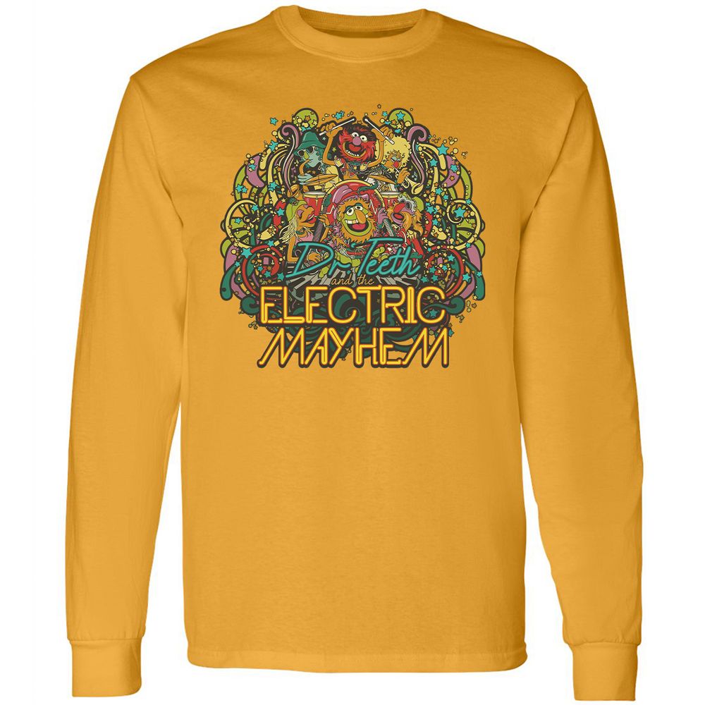 Long Sleeve T-Shirt - TXBY1LZ6 - Gold - 13