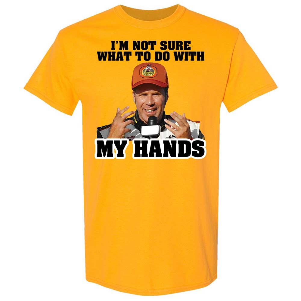 I'm Not Sure What To Do With My Hands - Gold - 13