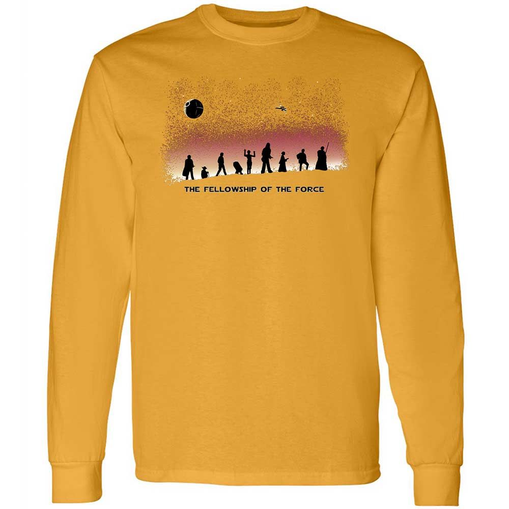 Long Sleeve T-Shirt - 6K9DGZUE - Gold - 13