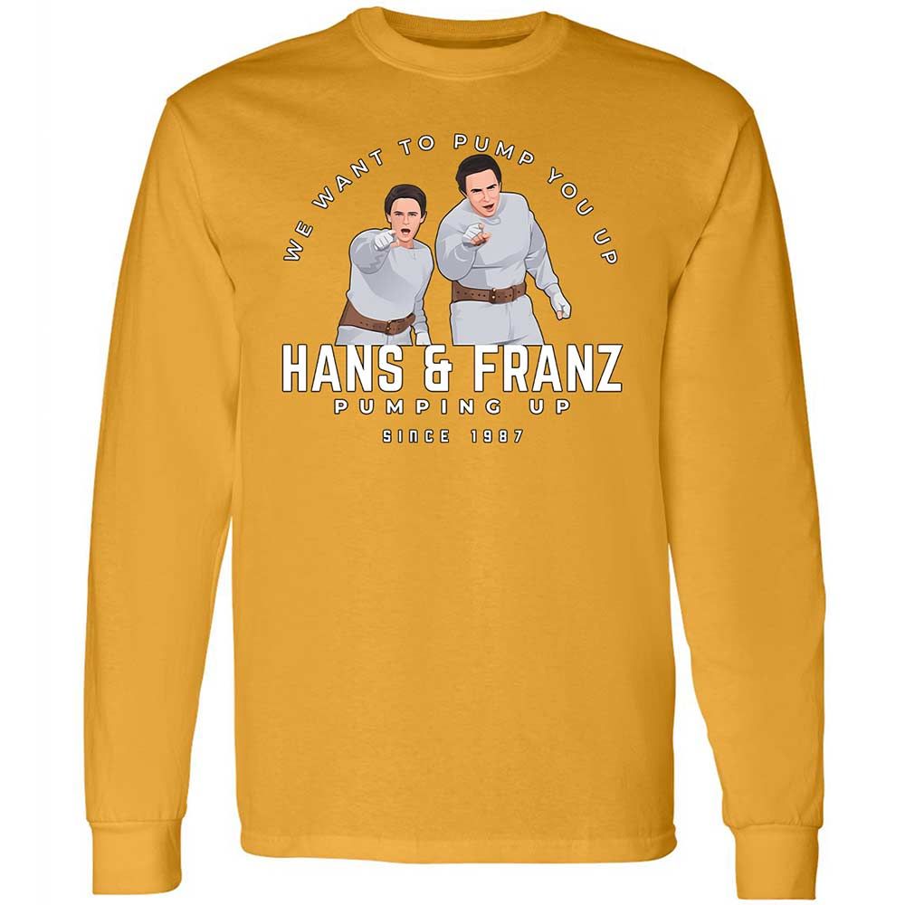 Long Sleeve T-Shirt - WY1SZX9L - Gold - 13