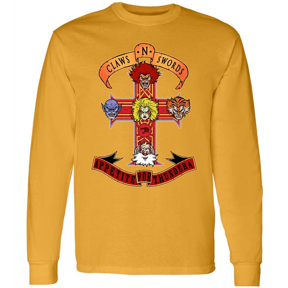 Long Sleeve T-Shirt - HYSDNGJ1 - Gold - 13
