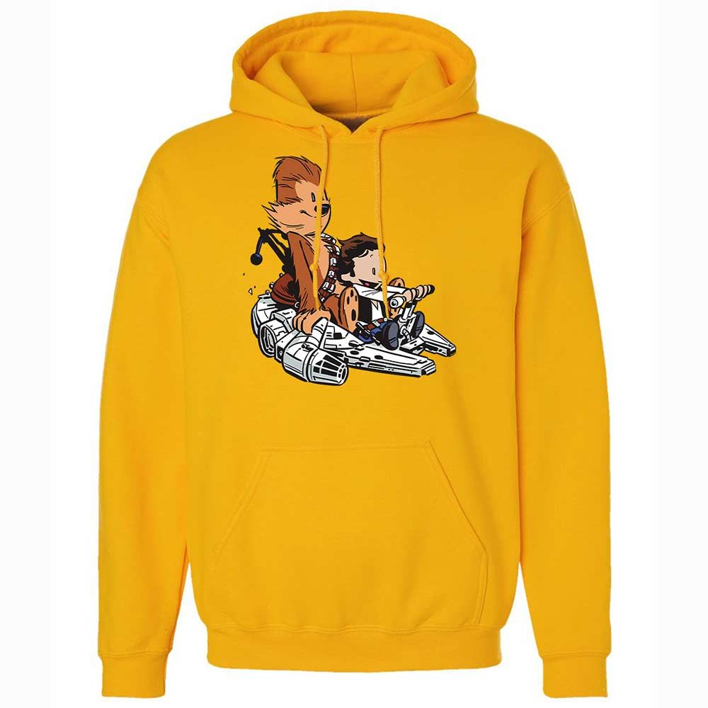Han and Chewie - Gold - 13