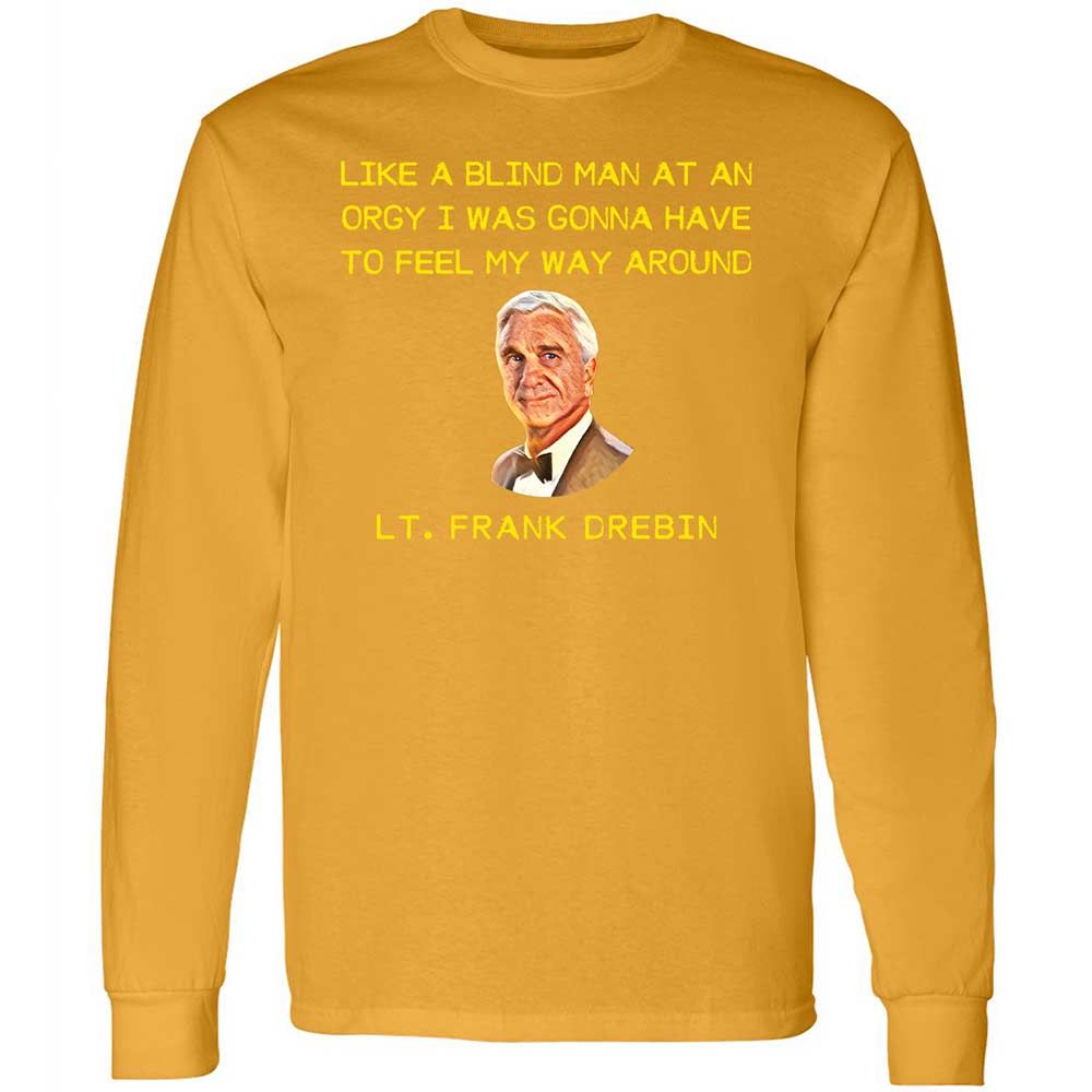 Long Sleeve T-Shirt - ZRSRUVUD - Gold - 13