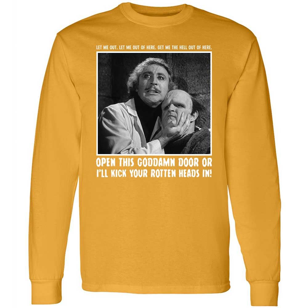Long Sleeve T-Shirt - 1858FQFS - Gold - 13