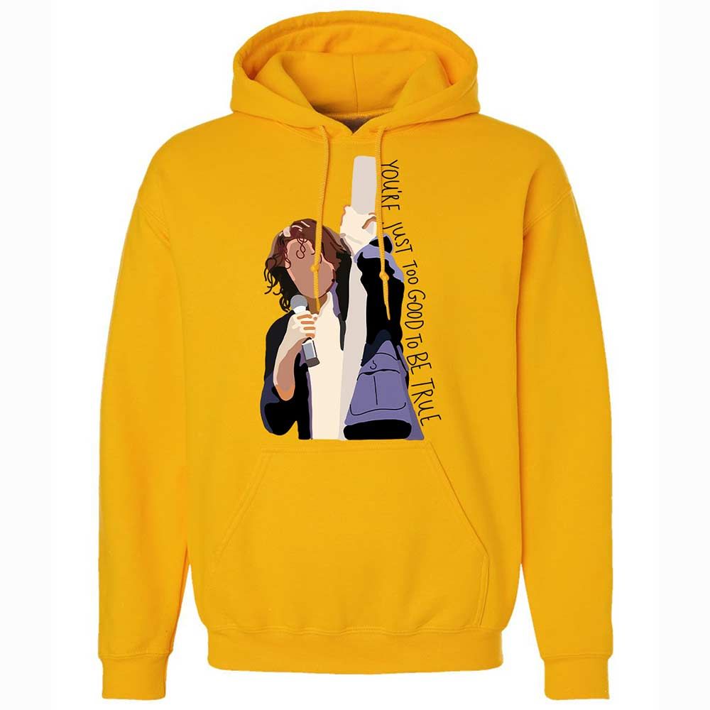 Classic Unisex Hoodie - LA1AH9SR - Gold - 13