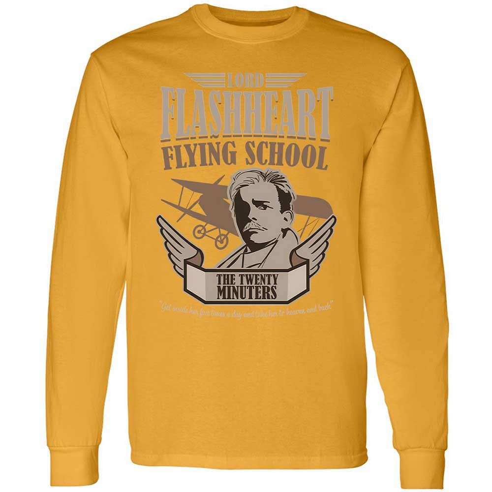 Long Sleeve T-Shirt - 5MQZJCTF - Gold - 13