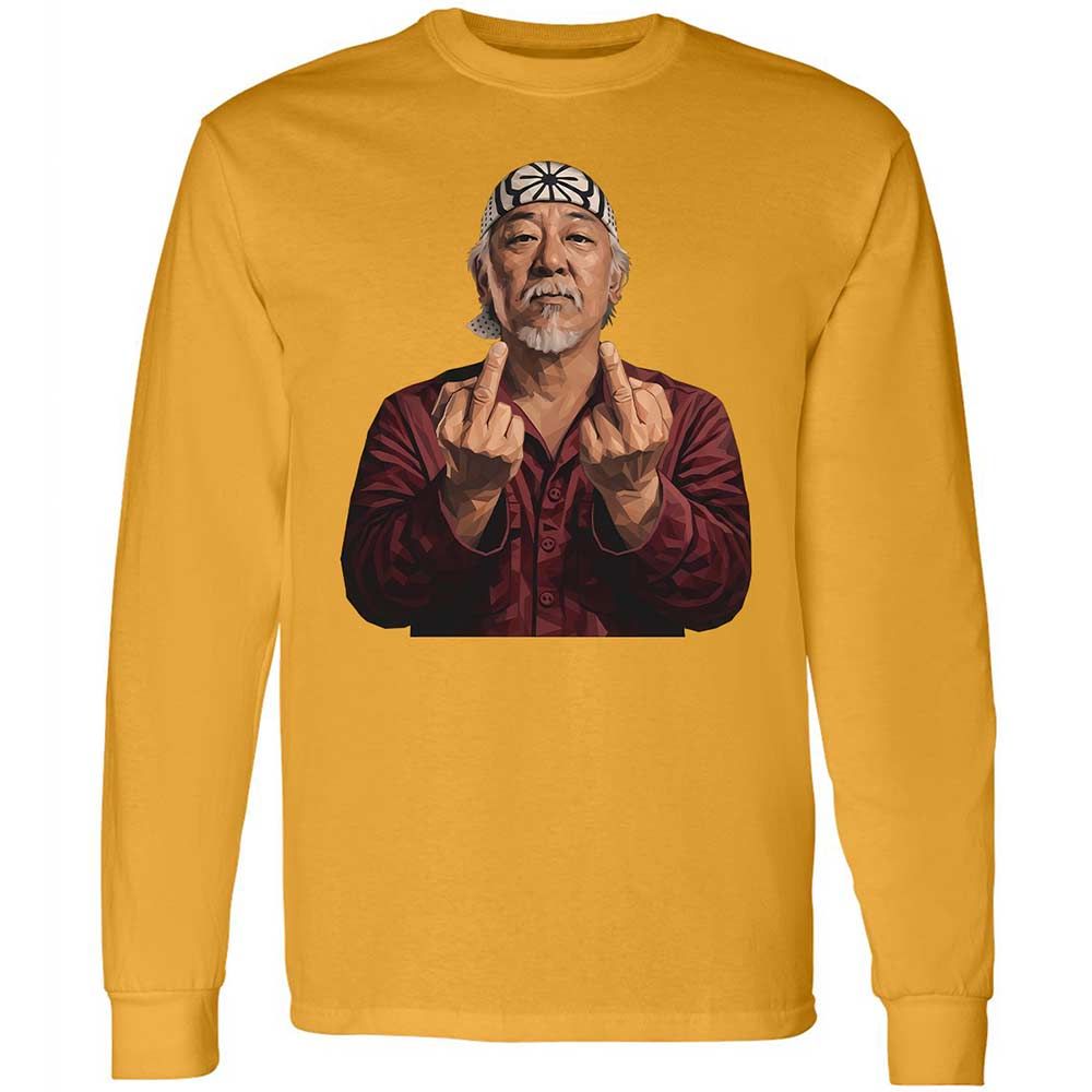 Long Sleeve T-Shirt - E5JKNUR6 - Gold - 13