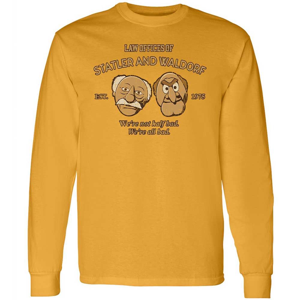 Long Sleeve T-Shirt - B1ZBFFE1 - Gold - 13