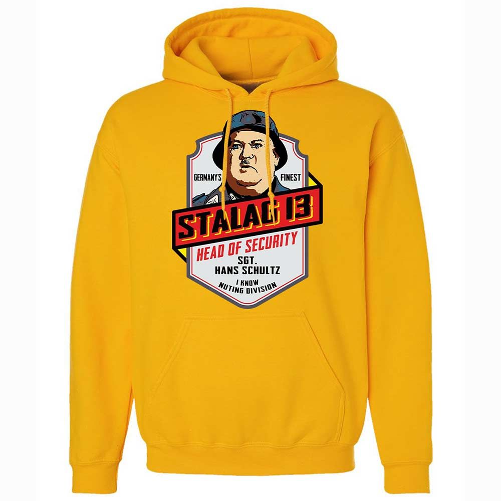 Classic Unisex Hoodie - LALC842E - Gold - 13