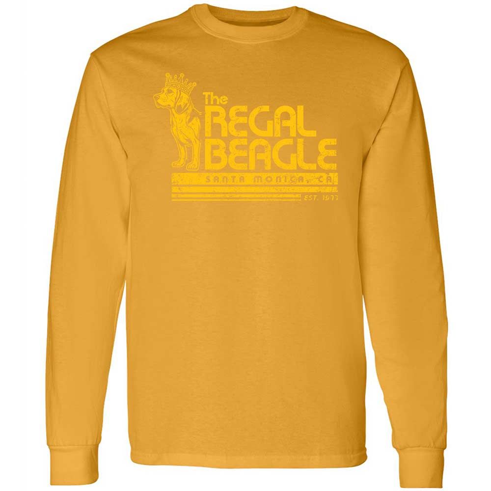 Long Sleeve T-Shirt - YB4FYL88 - Gold - 13