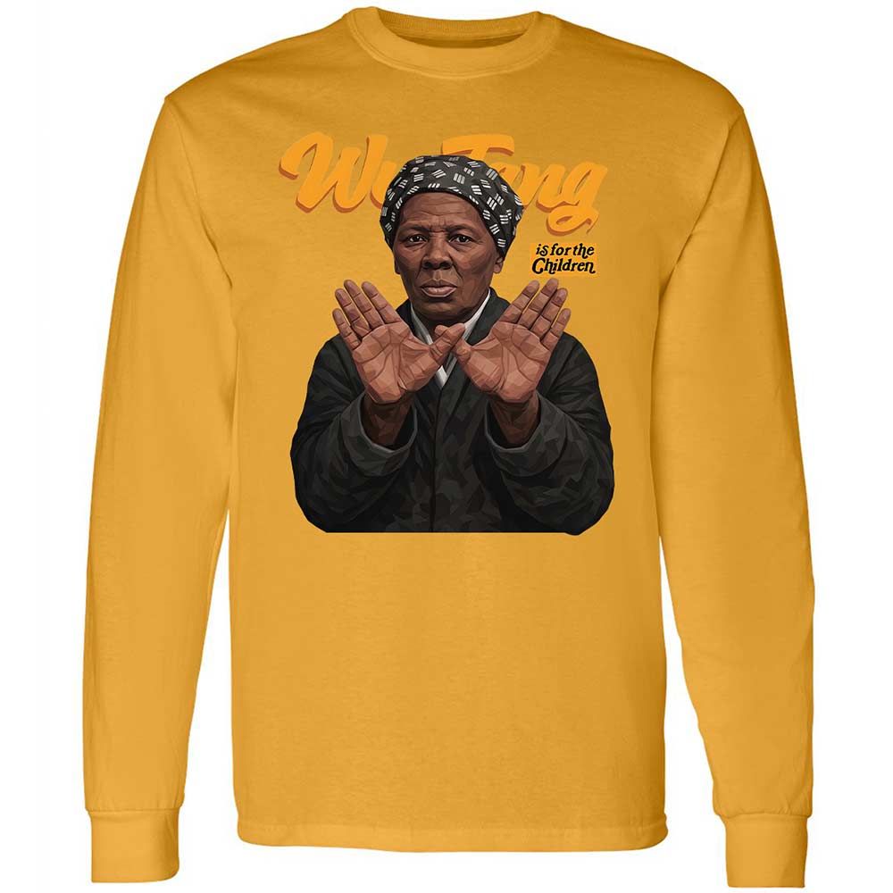 Long Sleeve T-Shirt - Black - Gold - 13