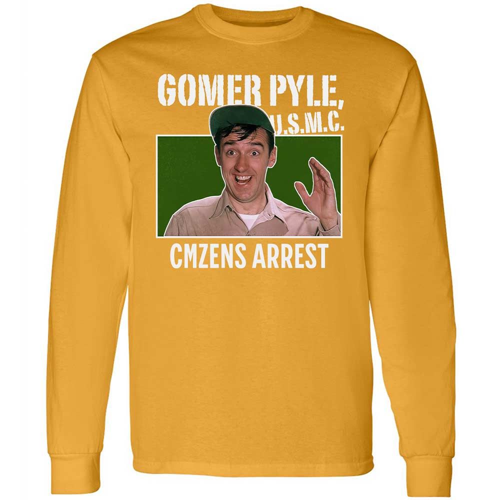 Long Sleeve T-Shirt - W5WTFAK1 - Gold - 13