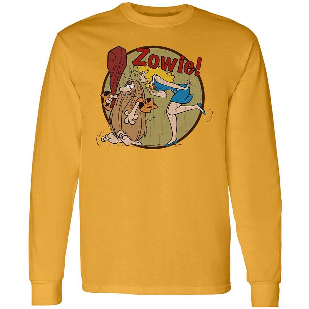 Long Sleeve T-Shirt - HLDUWZ9P - Gold - 13