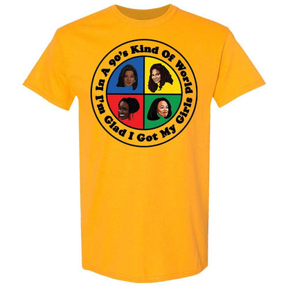 Classic Unisex T-Shirt - ZMKVEDXV - Gold - 13