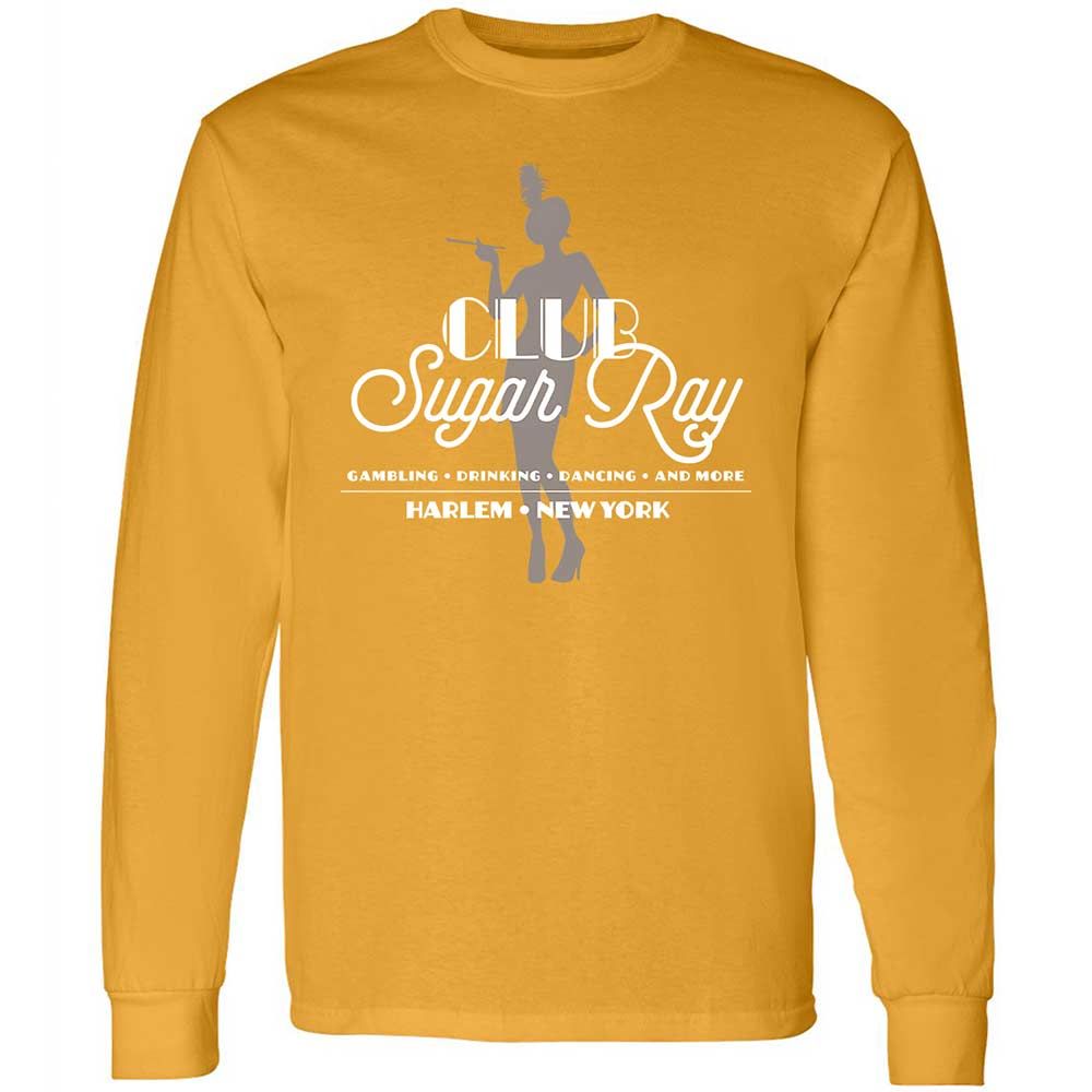 Long Sleeve T-Shirt - EZ6BQSS8 - Gold - 13