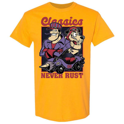 Classic Unisex T-Shirt - ZSSKM6SL - Gold - 13