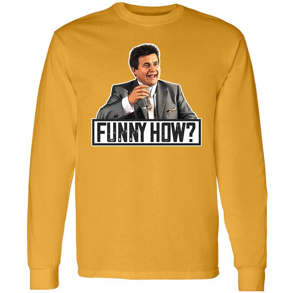Long Sleeve T-Shirt - M8VDBLZT - Gold - 13