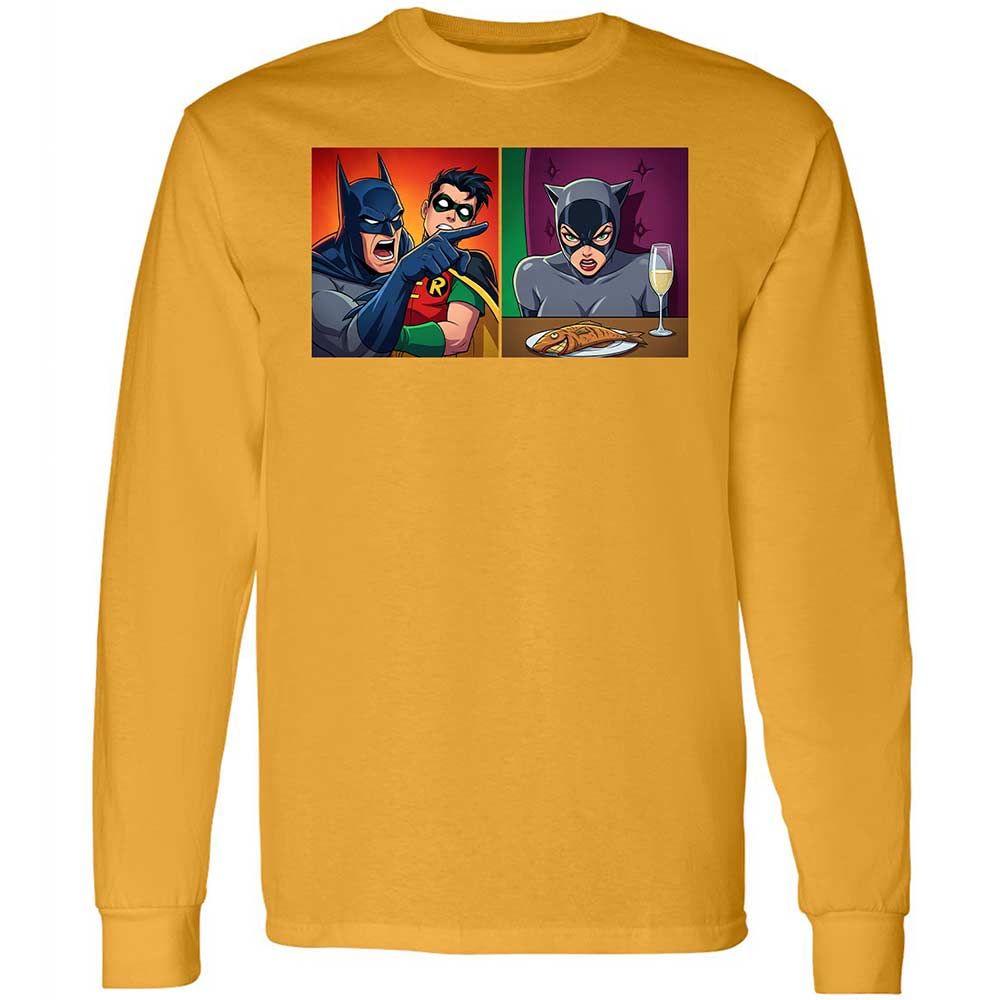 Bat Yelling at Catwoman - Gold - 13