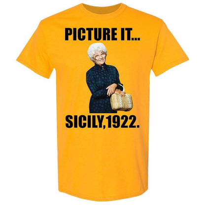 Classic Unisex T-Shirt - T16J2MG6 - Gold - 13