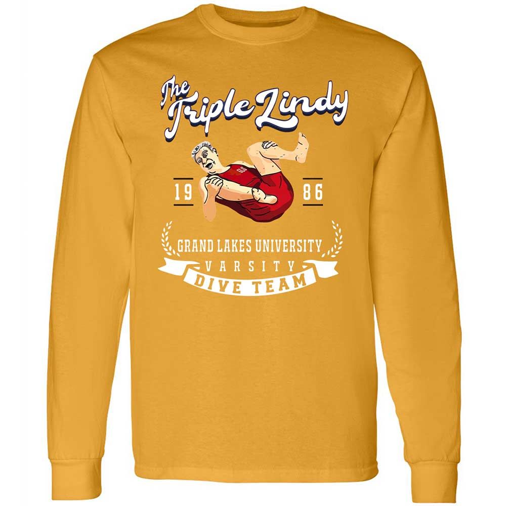 Long Sleeve T-Shirt - D7S49Q59 - Gold - 13