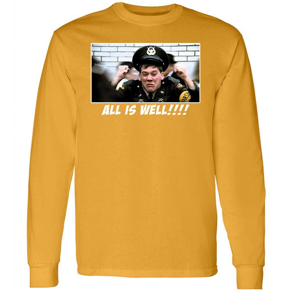 Long Sleeve T-Shirt - 78JN4PUK - Gold - 13