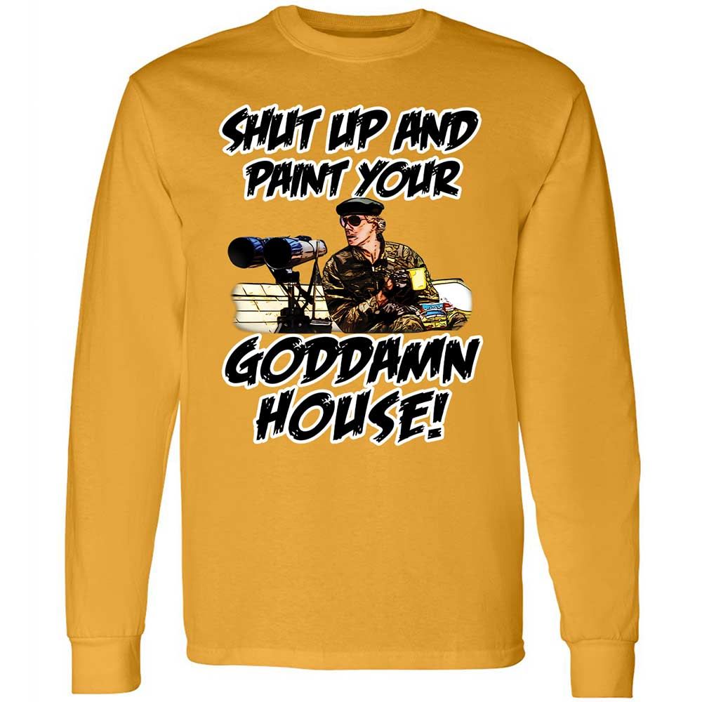 Long Sleeve T-Shirt - F5JVTDJ8 - Gold - 13
