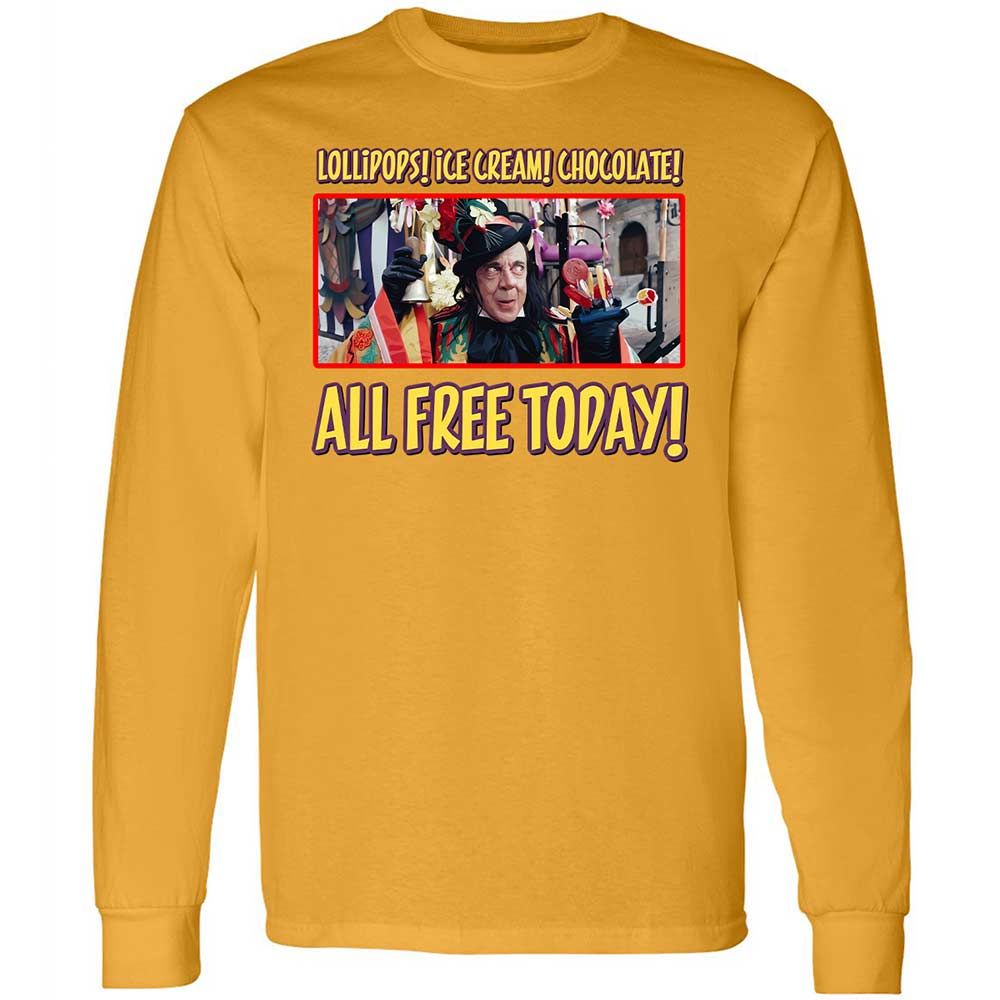 Long Sleeve T-Shirt - UDPLSK64 - Gold - 13