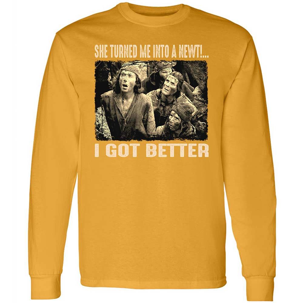 Long Sleeve T-Shirt - DRZXWCXN - Gold - 13