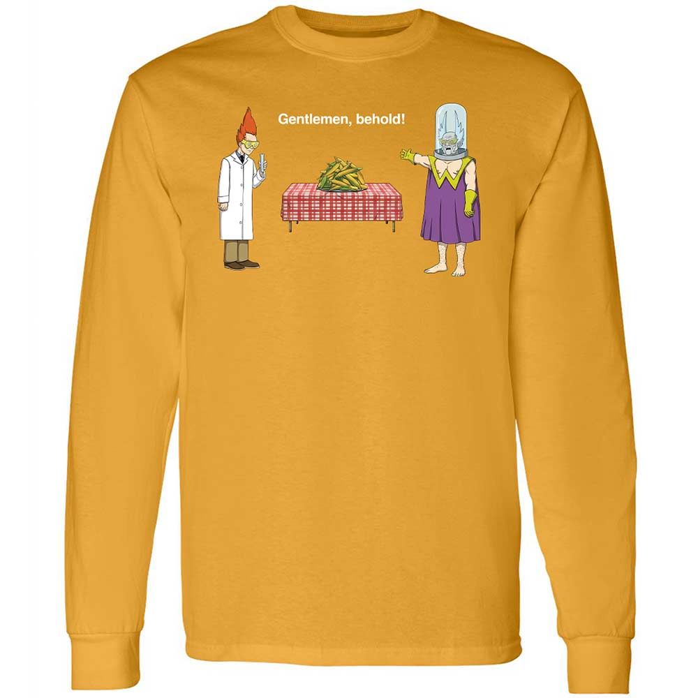 Long Sleeve T-Shirt - DWAYKGWC - Gold - 13