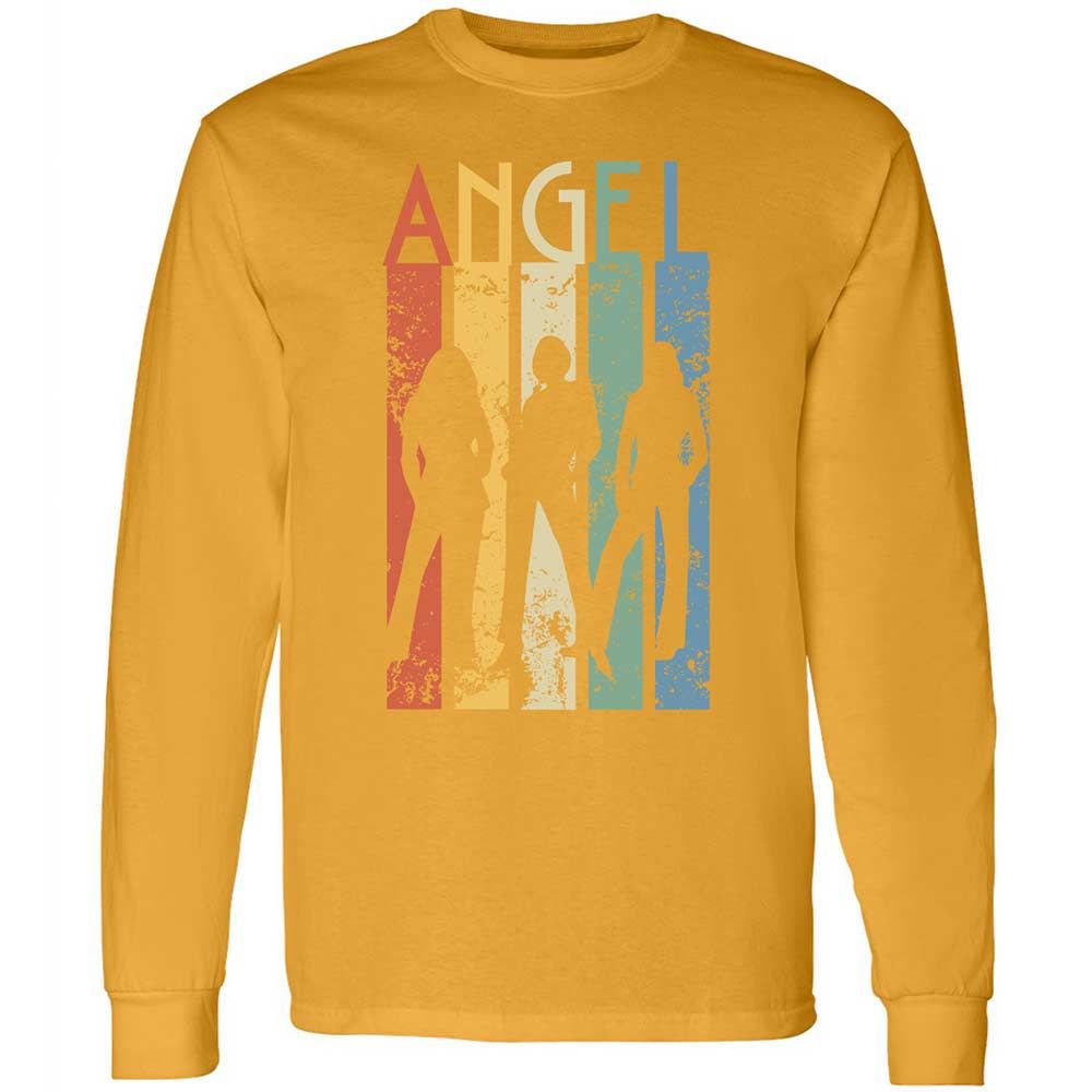 Long Sleeve T-Shirt - WJ6KZSRD - Gold - 13